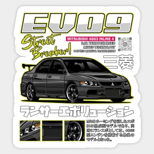 Lancer Evolution 9 Sticker